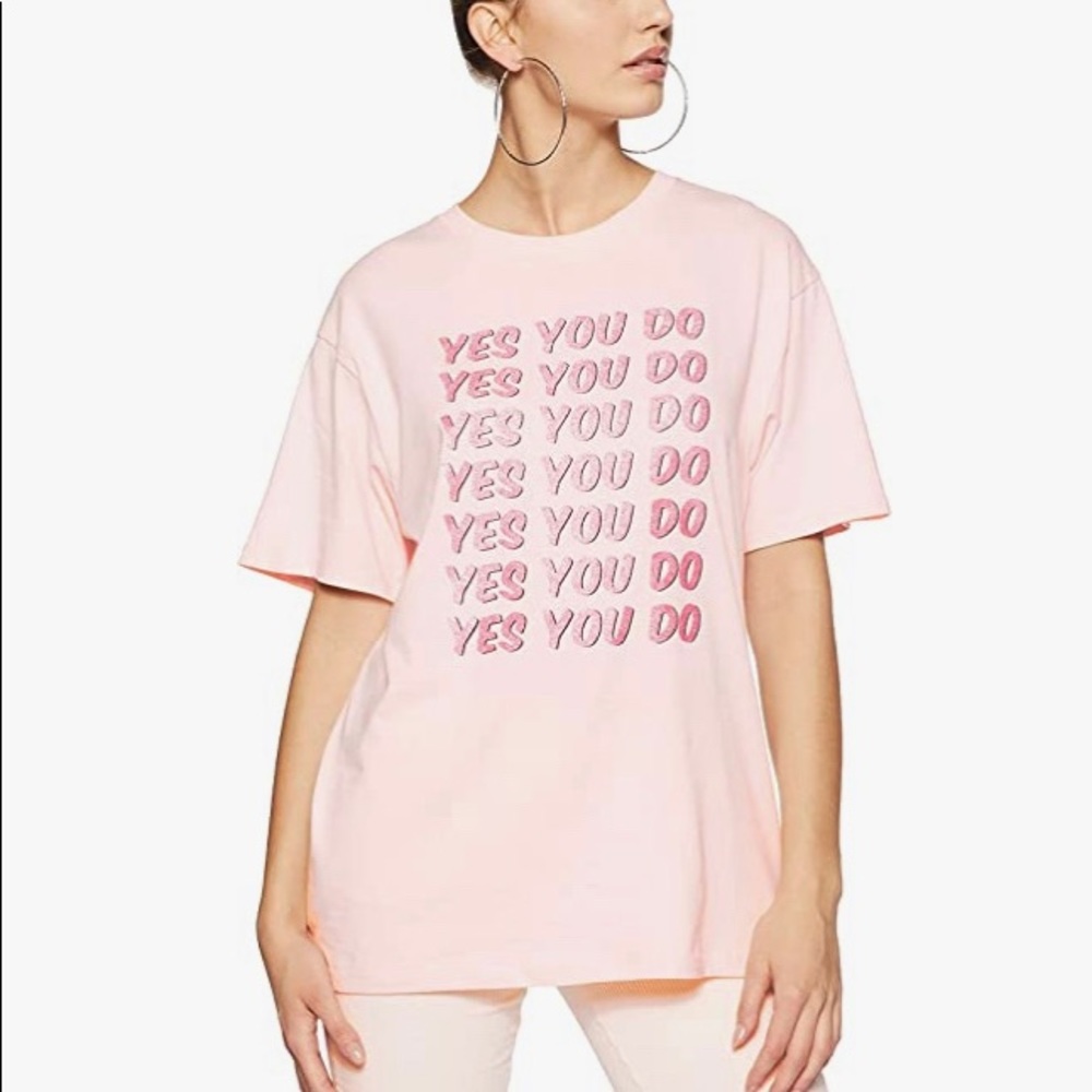 Forever 21 Women's Yes You Do Graphic Tee Size Small